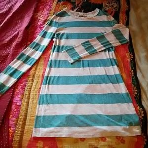 Roxy long sleeve shirt/  mini dress